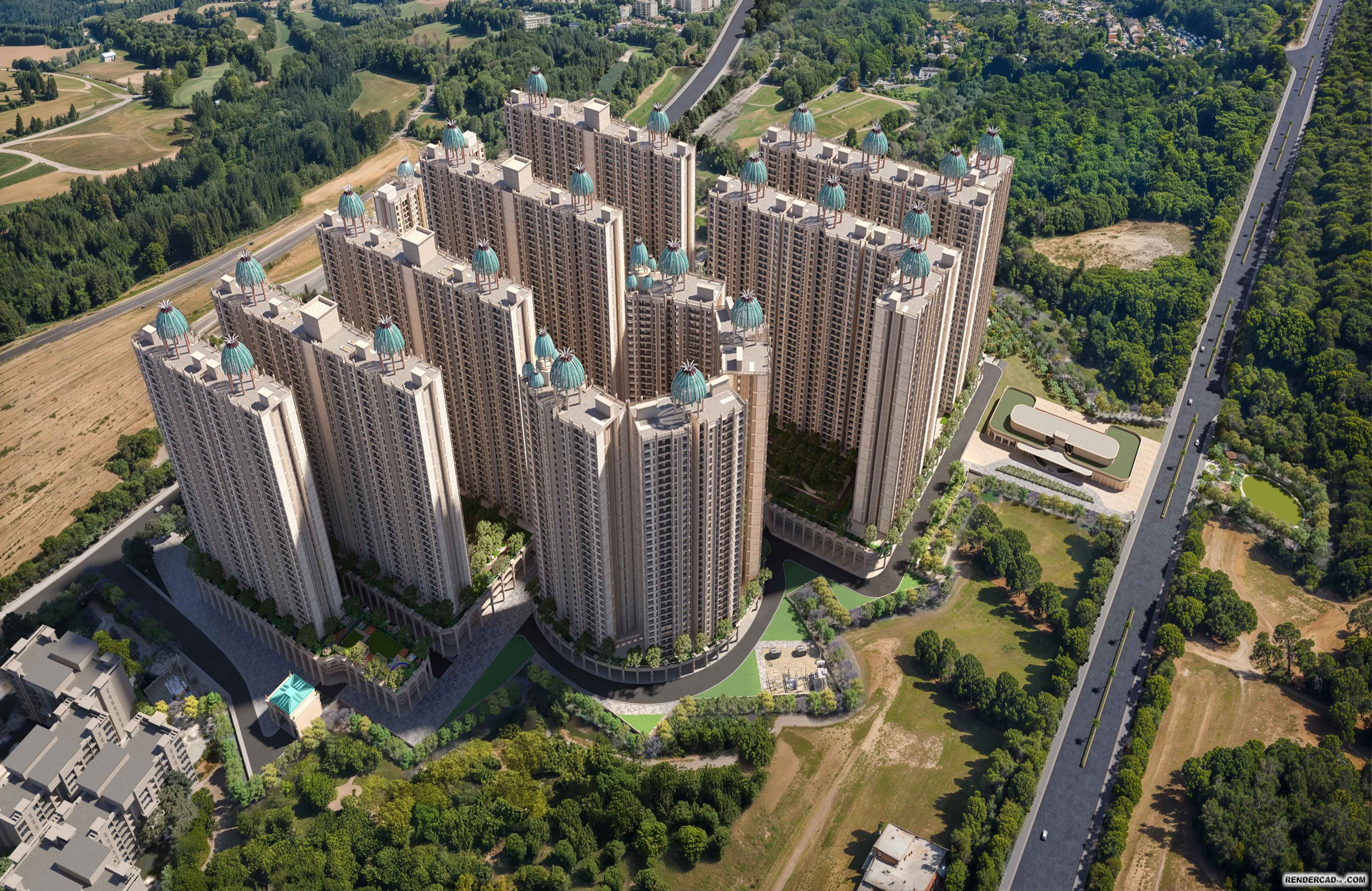 Paradise Sai Sun City Upper Kharghar Slide 3